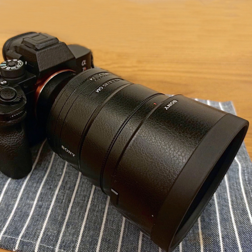 Anti-Scratch เลนส์กล้องสติกเกอร์สําหรับ SONY FE 35 F1.4GM FE50 1.4 G FE 85 F1.4 GM FE35 50 FE85MM De