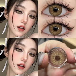 SparkleGirl🎀 คอนแทคเลนส์ CYPRUS สีเทา ขนาด 14.2 มม. 1 คู่