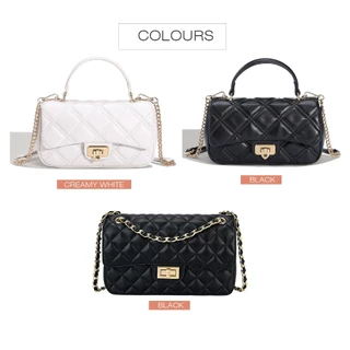 David Jones Paris 2025 Spring Summer New Collection Designer Women Crossbody Bags Stitch design หนัง pu female Soft and Supple bag
