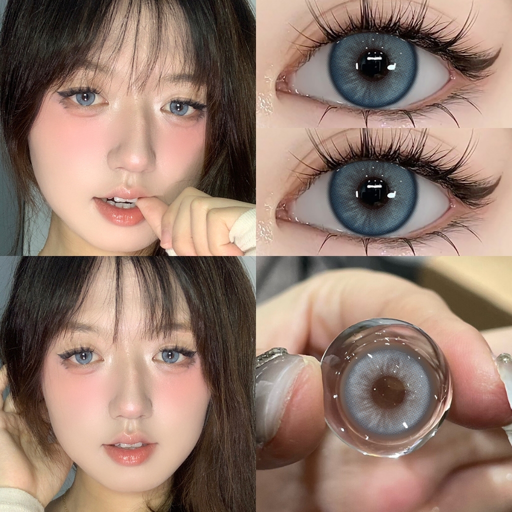 {COD} Eyeshare คอนแทคเลนส์ บิ๊กอาย 14.2 มม VENICA BLUE/BROWN/GRAY/GREEN (2 ชิ้น / คู่) คอนแทคเลนส์รายปี ตาสว่าง