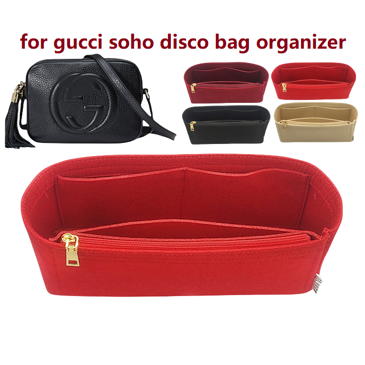 กระเป๋าแต่งหน้า ออแกไนเซอร์ สําหรับ gu cci soho disco bag organiser ใส่ด้านในด้านในกระเป๋า