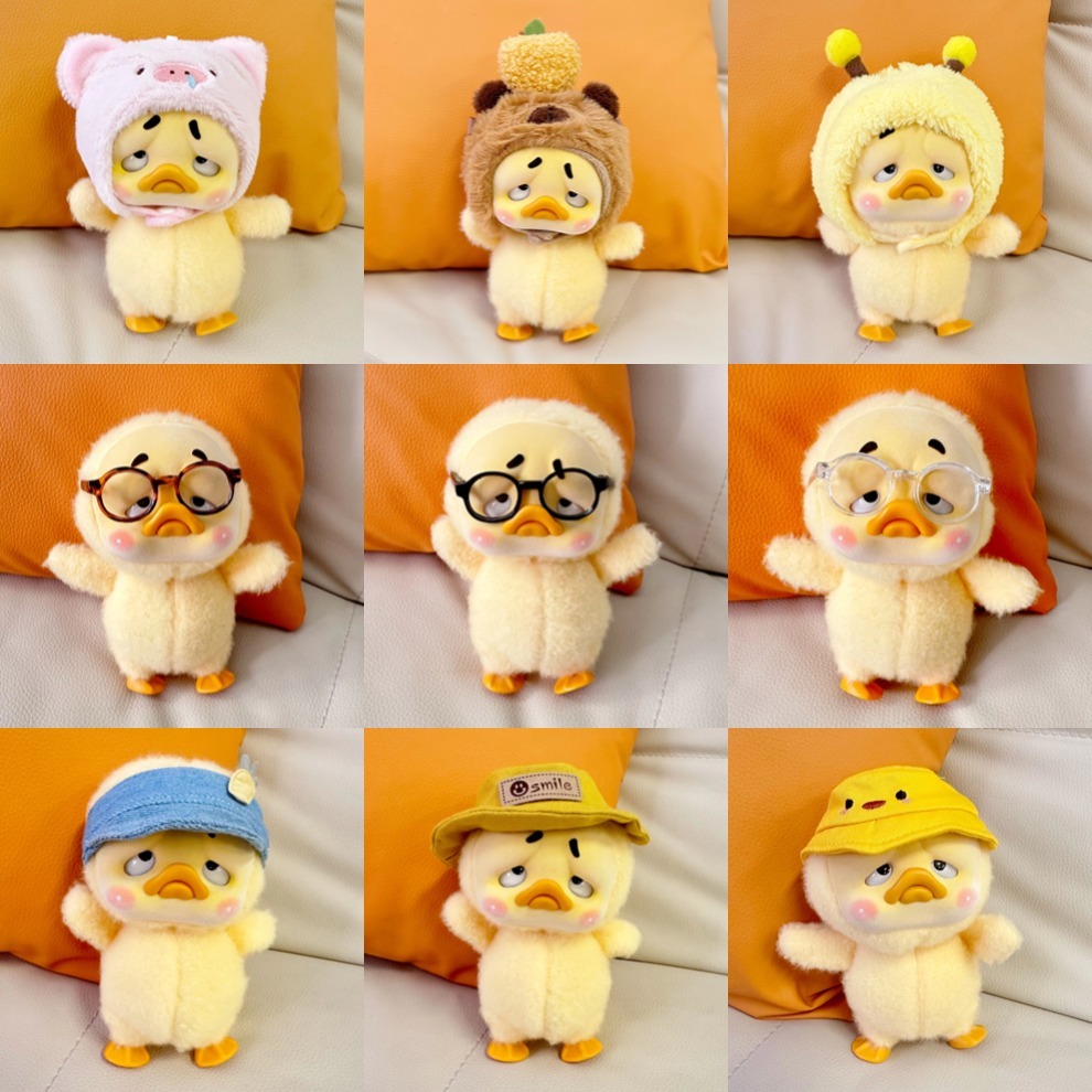 ชุดขึ้น ชุดตุ๊กตาเป็ด พ.ร.บ.ตุ๊กตาคอสเพลย์ เป็ดน่ารัก15ซม.พร็อพตุ๊กตาเป็ดคุณภาพสูง100%