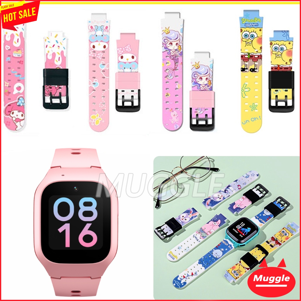 สายนาฬิกา สายนาฬิกาข้อมือซิลิโคน Xiaomi Smart Kids Watch Xiaomi สมาร์ทนาฬิกาเด็กนาฬิกา สาย Xiaomi Smart Kids Watch