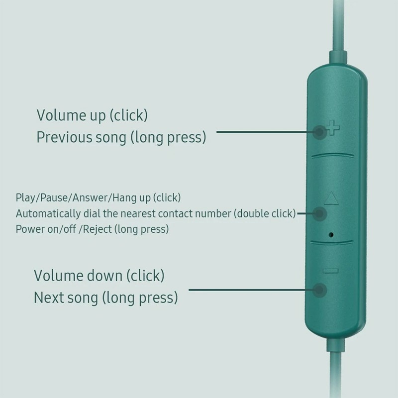 Lenovo SH1 ชุดหูฟังบลูทูธไร้สาย IPX5 พร้อมไมโครโฟน กันน้ํา สําหรับ IOS Android บลูทูธ 5.0