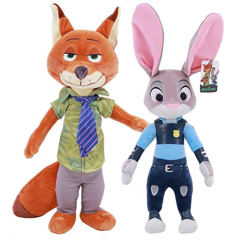 40 ซม.อะนิเมะการ์ตูน Zootopia ของเล่นตุ๊กตา Judy Hopps กระต่าย Nick Wilde Fox ตุ๊กตาของเล่นตุ๊กตาหมอนยัดไส้นุ่มสําหรับเด็กวันเกิดคริสต์มาสของขวัญ ราคา ถูกที่สุด ดีลบีเคเค แกลเลอรีภาพที่ 9