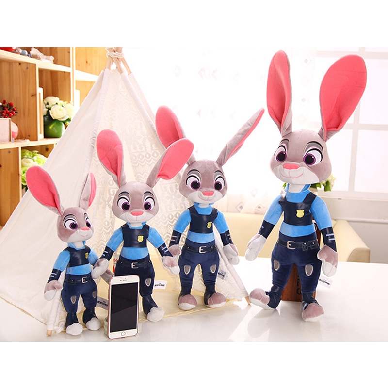 40 ซม.อะนิเมะการ์ตูน Zootopia ของเล่นตุ๊กตา Judy Hopps กระต่าย Nick Wilde Fox ตุ๊กตาของเล่นตุ๊กตาหมอนยัดไส้นุ่มสําหรับเด็กวันเกิดคริสต์มาสของขวัญ ราคา ถูกที่สุด ดีลบีเคเค แกลเลอรีภาพที่ 6