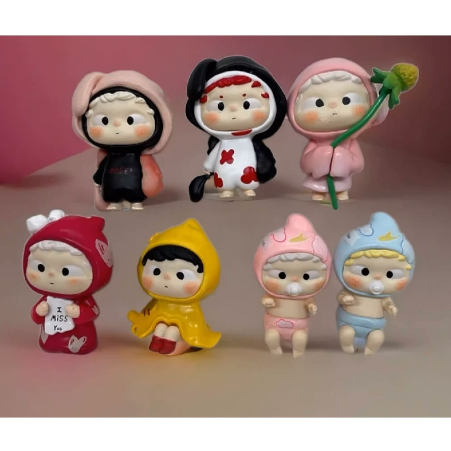 Ozai เม็ดน่ารักเปลี่ยน Baby ozai ozai Mystery Box Series เครื่องประดับเมล็ดพืชน่ารัก