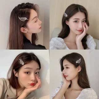 กิ๊บเพชรเทียมบนโลหะสำหรับผม สไตล์เกาหลี เสริมความสวยงามให้อุปกรณ์แต่งผมผู้หญิง