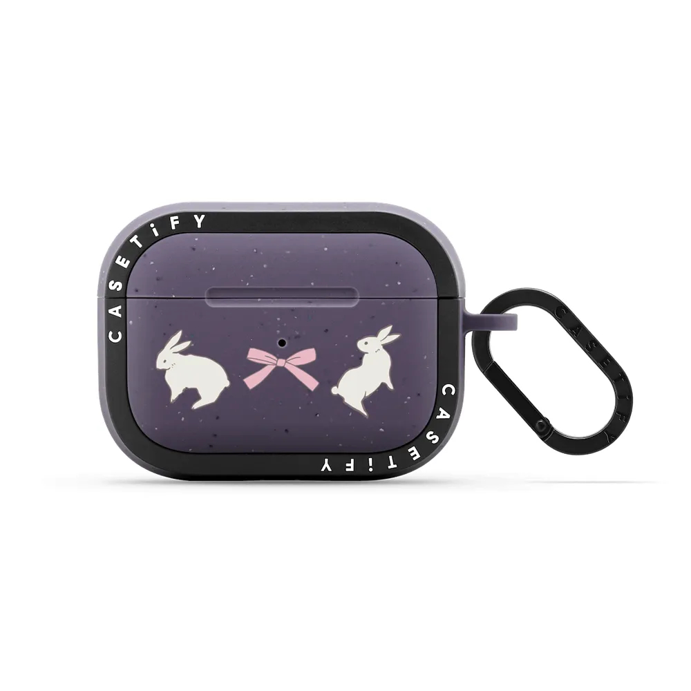 Tify 1比1 สีม่วง Anti-drop กันกระแทกเต็มร่างกายป้องกันหูฟังสําหรับ Apple AirPods Pro2 หูฟังไร้สายบลูทูธป้องกันกรณี TiFY