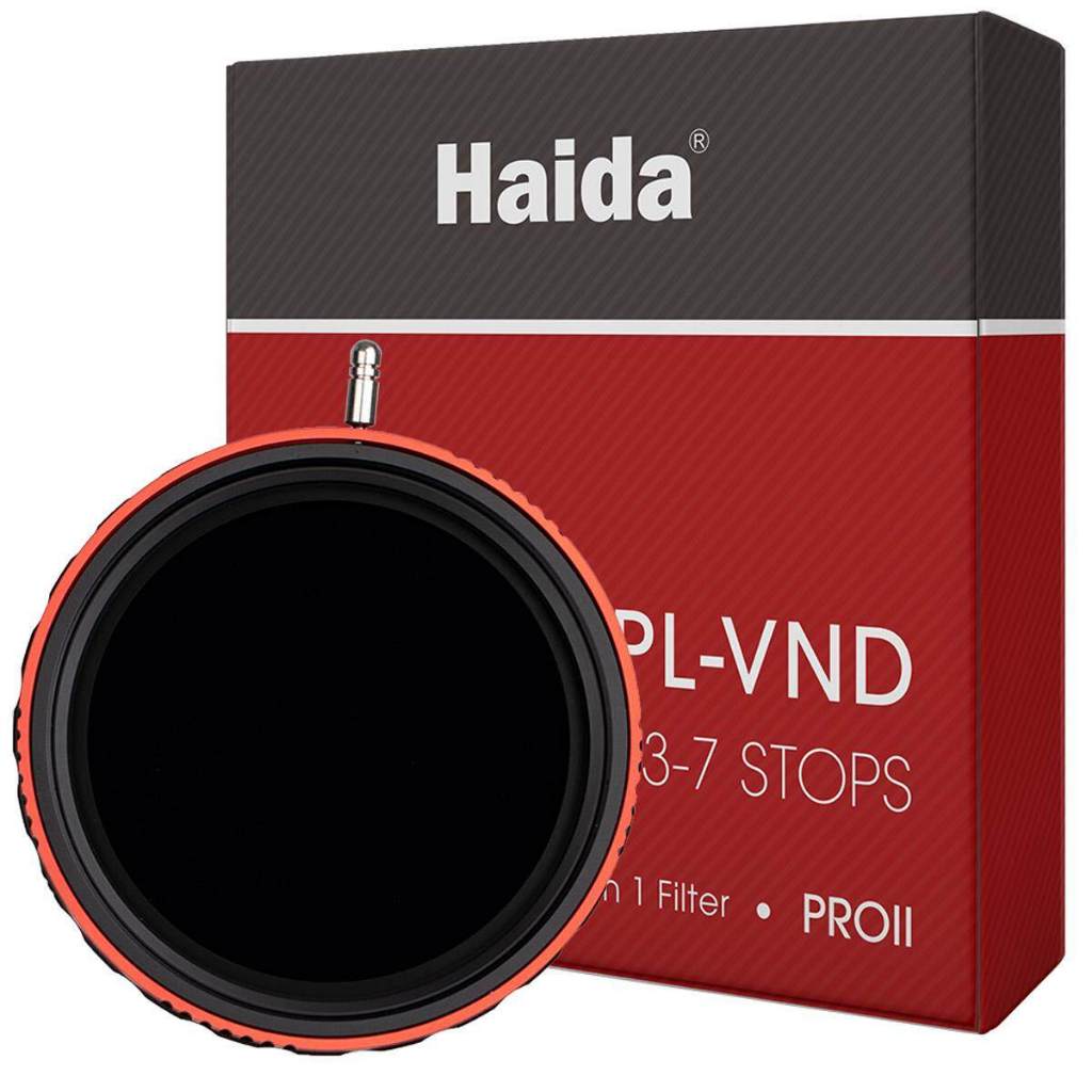 Haida PRO II MC CPL-VND 2 in 1 Filter, 67 มม.72 มม.77 มม.82 มม.86 มม.95 มม.VARIABLE Neutral Density ปรับ 3-7 Stops & CPL โพลาไรเซอร์