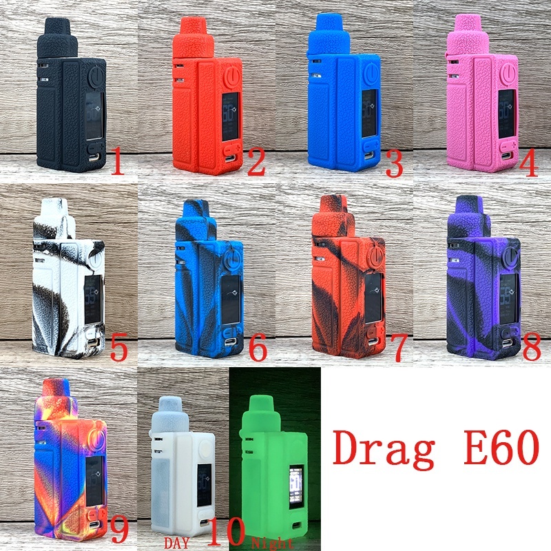 เคสป้องกันสําหรับลาก Drag E60 ซิลิโคนเนื้อผิวปกยางนุ่มโล่แขนห่อ