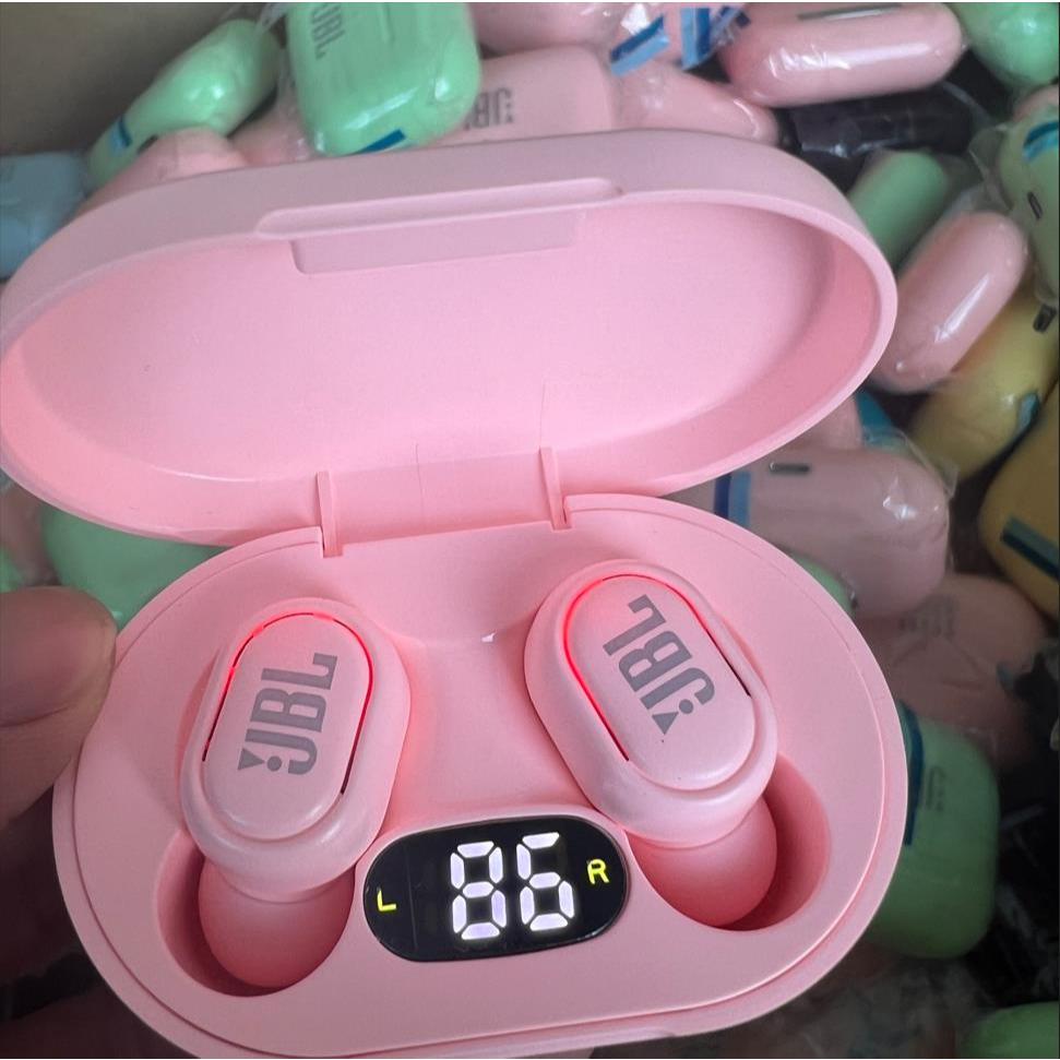Tws E7S fone หูฟังบลูทูธกีฬาหูฟังสเตอริโอคอมโพสิตพร้อมไมโครโฟนตัดเสียงรบกวนบลูทูธ