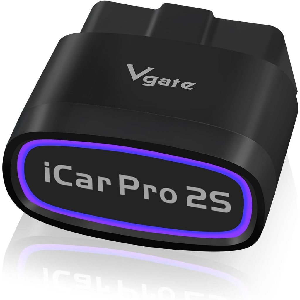 Vgate iCar Pro 2S Bluetooth 5.2 OBD2 เครื่องมือสแกนรถยนต์สําหรับ iPhone, Android, และ Windows