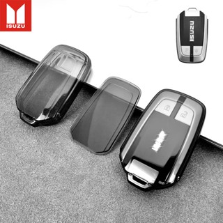 2 ปุ่มรีโมทสมาร์ทรถ Key Chain แหวนฝาครอบกรณี Shell ป้องกันสํ…