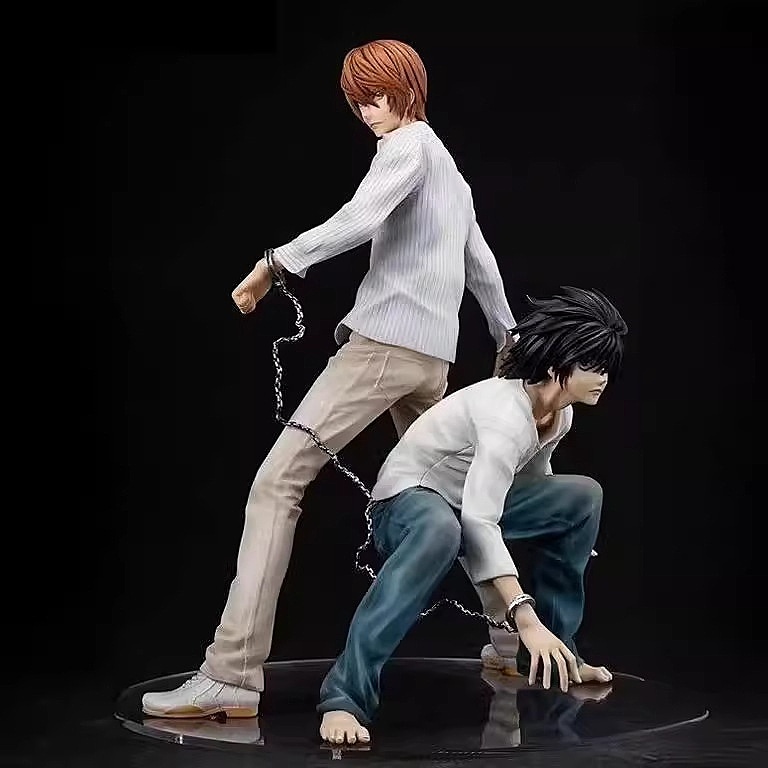 Perfect 22 ซม.DEATH NOTE LAILLIET LIGHT YAGAMI Action Figure PVC ของเล่น Status ตกแต่งเดสก์ท็อปเครื่