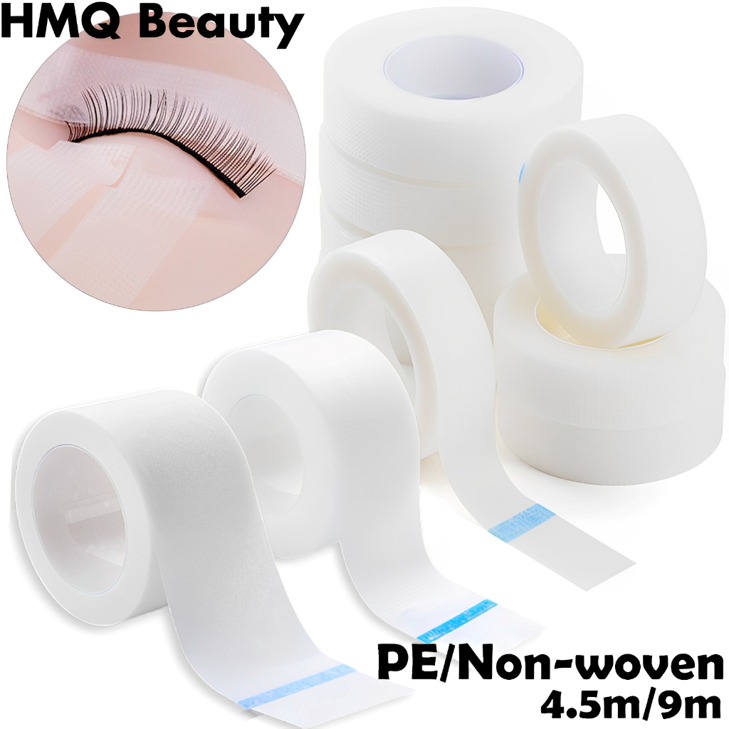 Eyelash Tape เทปกาวระบายอากาศสําหรับต่อขนตาผ้ากาวเทปโค้งต่ําสําหรับขนตาที่สวยงาม