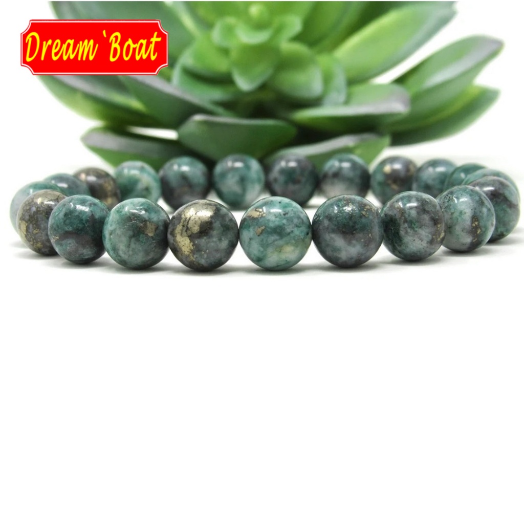 Pyrite In Jade Bracelet Natural Crystal Stone Bracelet รต์ ในสร้อยข้อมือหยก,สร้อยข้อมืออัญมณี,สร้อยข้อมือฮวงจุ้ย,สร้อยข้อมือหินธรรมชาติ,สร้อยข้อมือคริสตัล,สร้อยข้อมือคริสตัลสําหรับผู - รูปที่ 7
