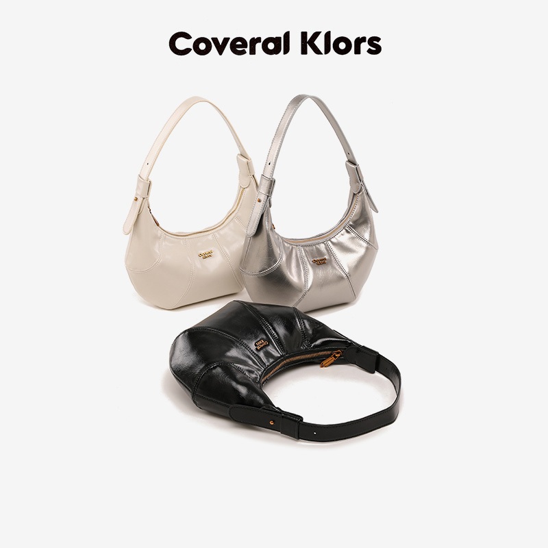 COVERAL KLORS Retro Underarm Bag อินเทรนด์ American Bag แฟชั่นเบสบอล Messenger Bag CK2460236