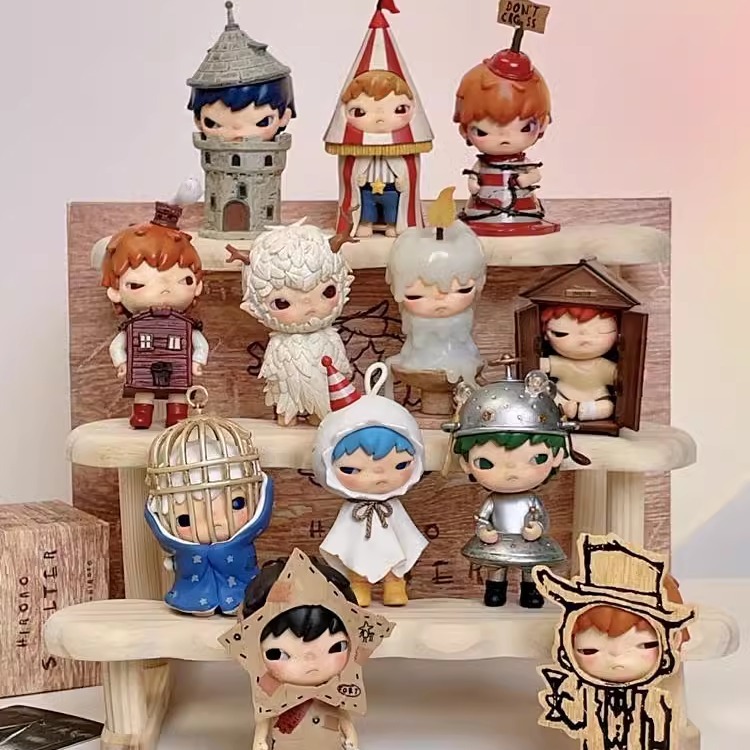 ซื้อ พร้อมส่ง ของแท้  POPMART Hirono Shelter Series Blind Box Hirono V6 สําหรับเป็นของขวัญวันเกิด