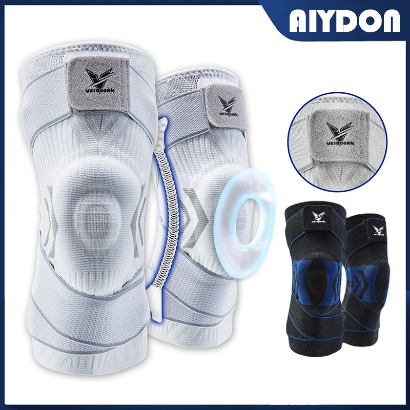 AIYDON สนับเข่า ระบายอากาศ บรรเทาอาการปวดเข่า บรรเทาอาการปวดข้ออักเสบ ลดการกระแทก สายรัดเข่า ที่พยุงเข่า