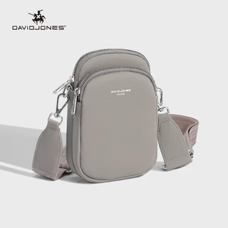 David Jones Paris กระเป๋าสะพายไหล่ สะพายข้าง หนัง pu ขนาดเล็ก สําหรับผู้หญิง
