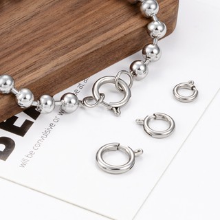 สแตนเลสรอบจับมือเครื่องประดับการเชื่อมต่อล็อค ทําเอง สร้อยคอ…