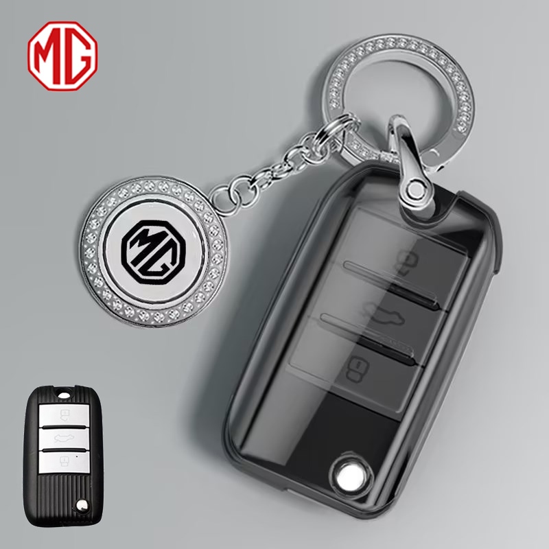 Mg รีโมทสมาร์ทกุญแจรถแหวนฝาครอบสําหรับ MG MG3/ZS EV/MG4/MG5/MG6/MG HS