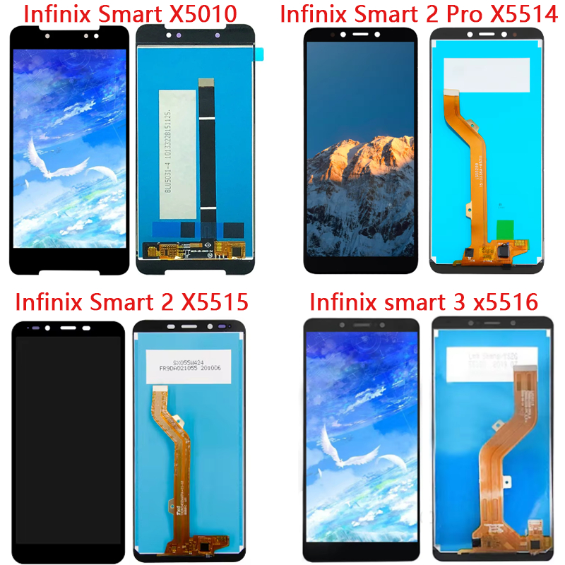 สําหรับ Infinix Smart X5010Infinix Smart 2 Pro X5514.Infinix Smart 2 X5515.Infinix สมาร์ท 3 x5516 จอแสดงผล LCD หน้าจอสัมผัสแผง Digitizer เปลี่ยนเครื่องมือฟรี