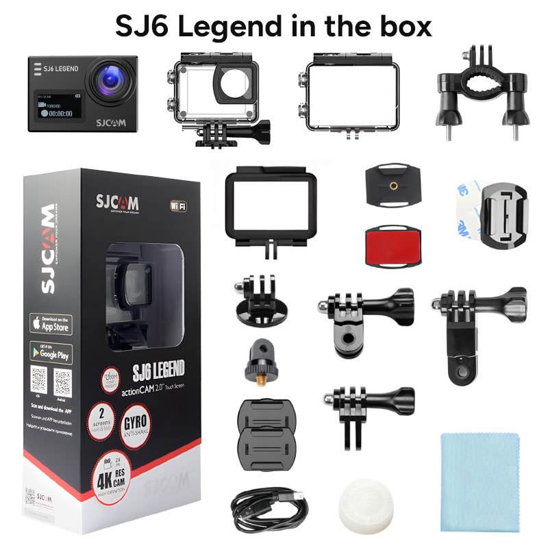 กล้องแอคชั่น SJCAM SJ6Pro 4K60fps 24MP