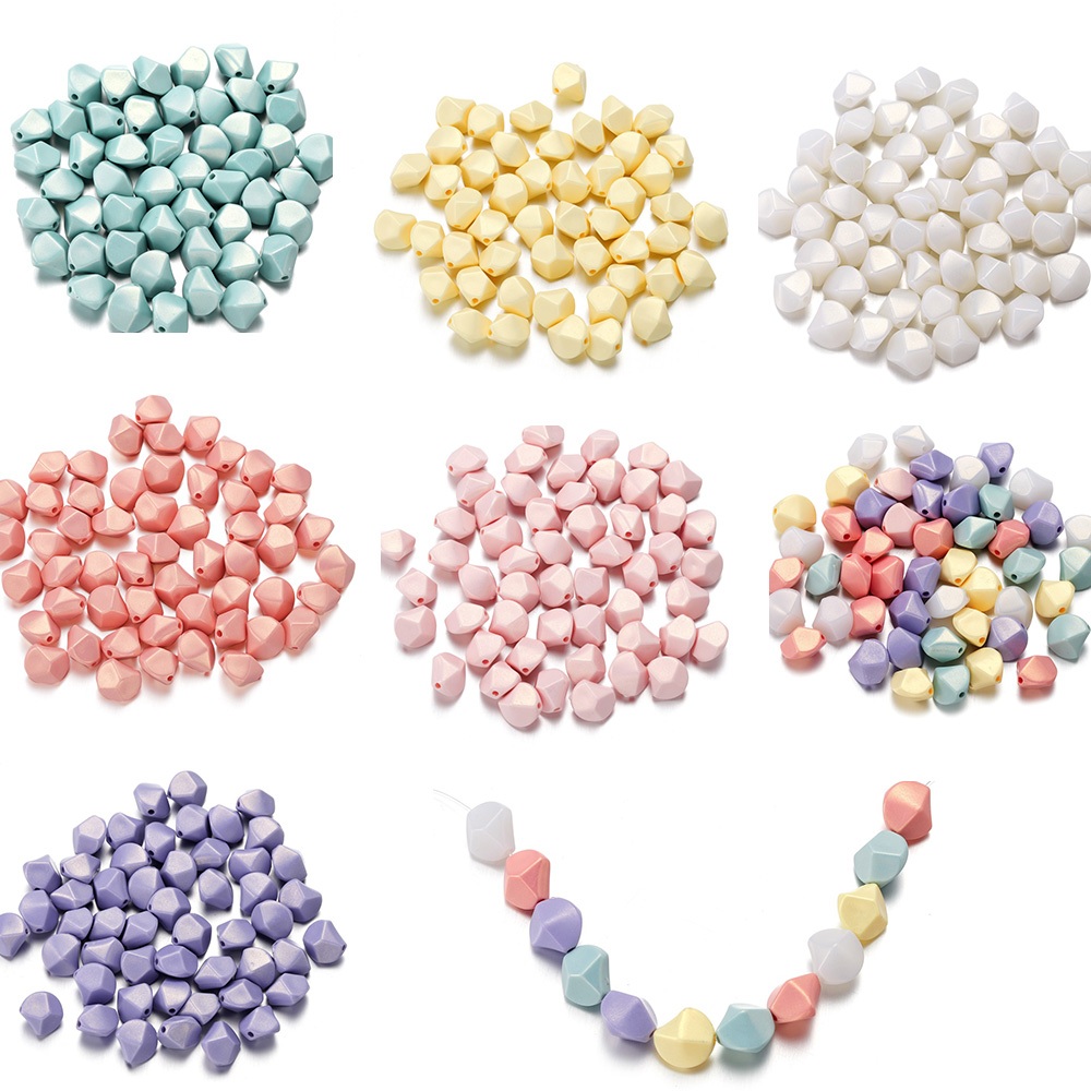St. kunkka 20-50 ชิ้นไม่สม่ําเสมอลูกปัด Ball Faceted Drop-Shaped ลูกปัด Diy แฟชั่นลูกปัดสร้อยข้อมือสร้อยคอ