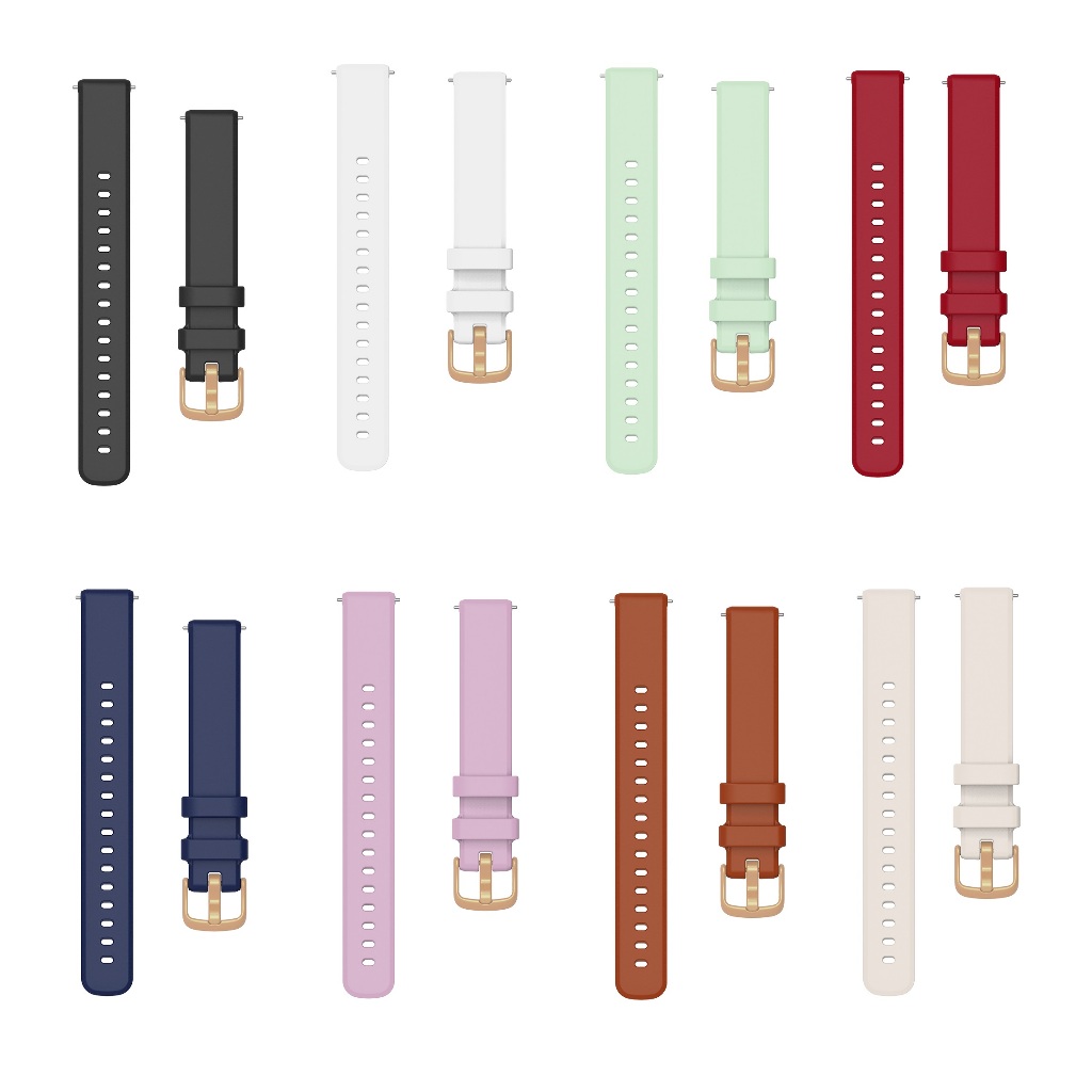 Soft Slicone Watch Strap Compatible For สาย Garmin Lily 2 Strap Watch Band สาย Garmin Lily 2 Active / Garmin Lily 2 สาย Wristwatch Strap Bracelet for Garmin Lily2 Strap Garmin Lily 2 Active สาย