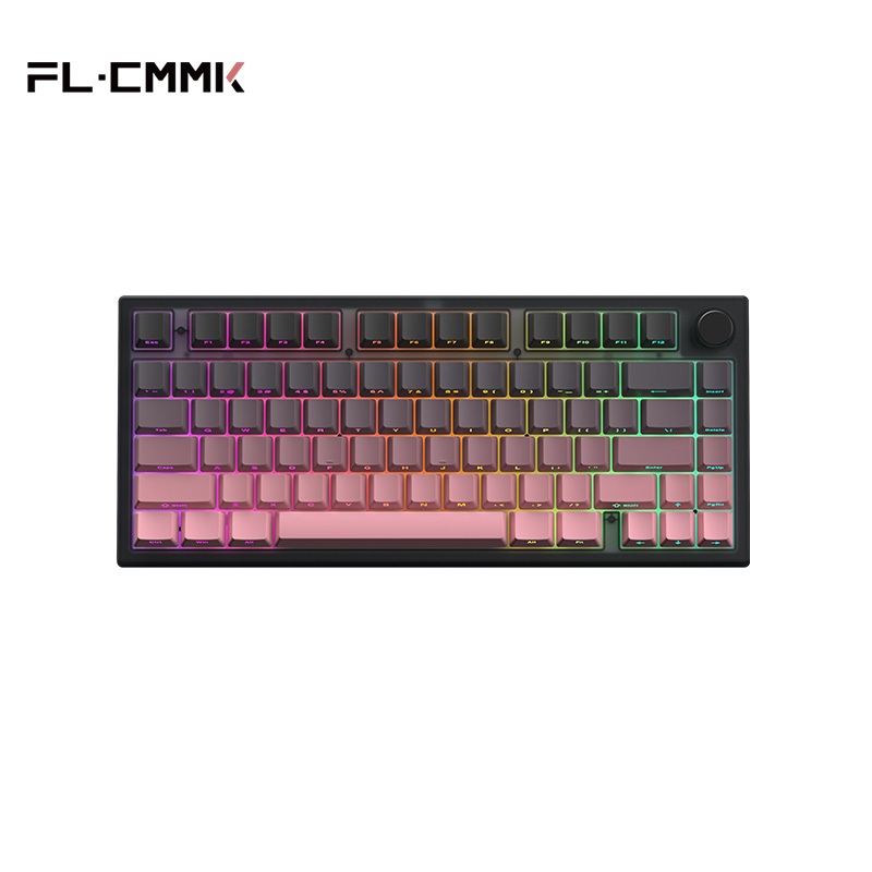 Fl·esports GP75 Rapid Trigger Magnetic Switch Keyboard Hot-swappable RGB Gaming Mechanical Keyboard 