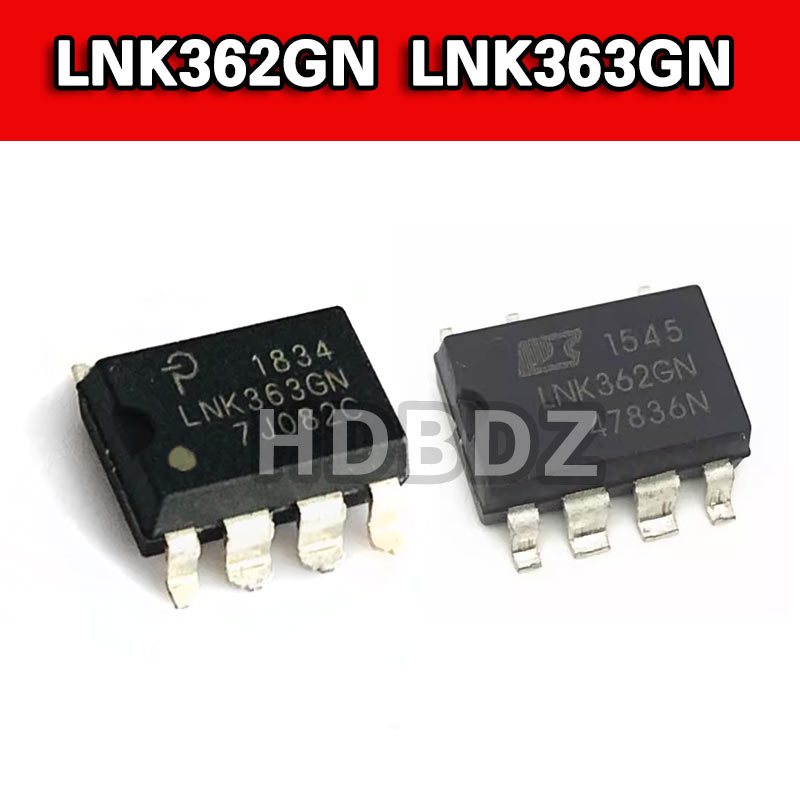 1-5pcs LNK362GN LNK363GN SOP7 ชิปการจัดการพลังงาน IC SMD LNK362 LNK363 พลัง