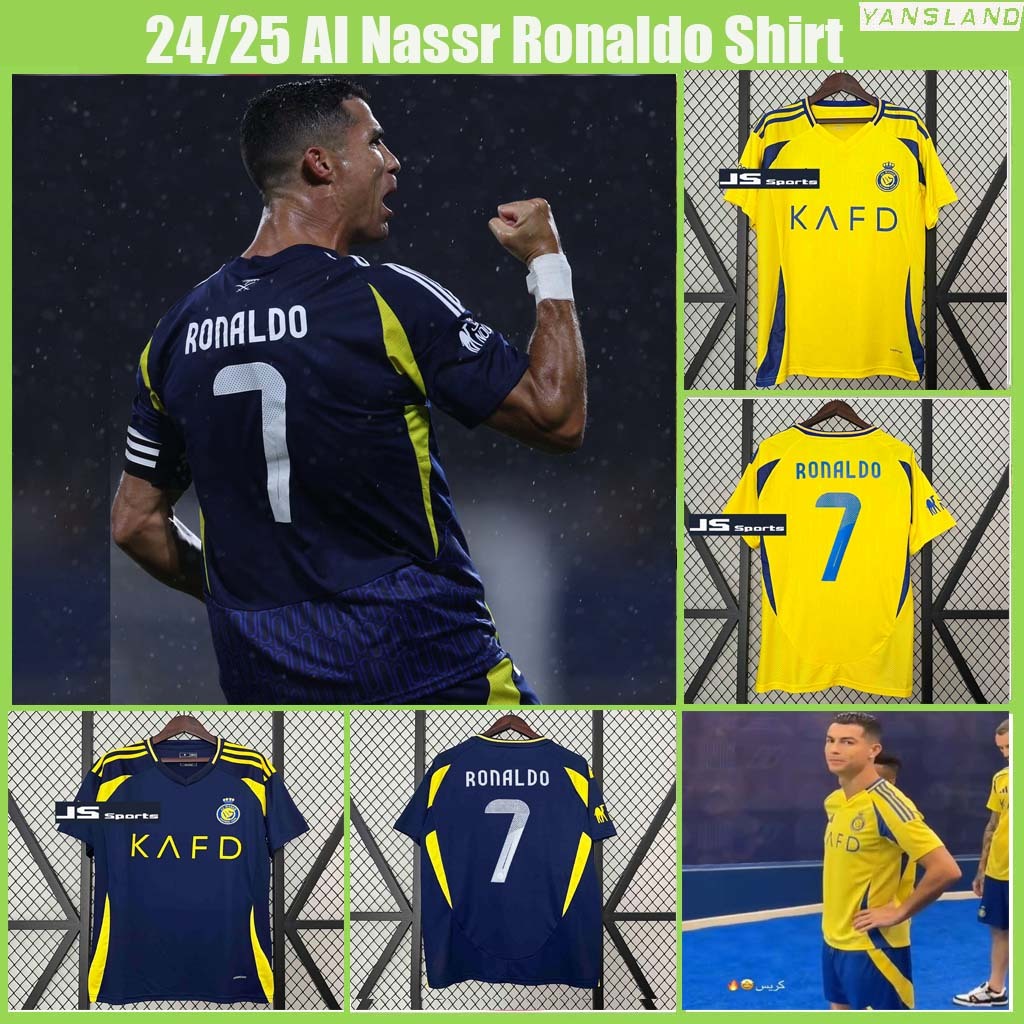 2024/25 al-nassr FC jersey/al nassr CR7 jersey/Ronaldo jersey
