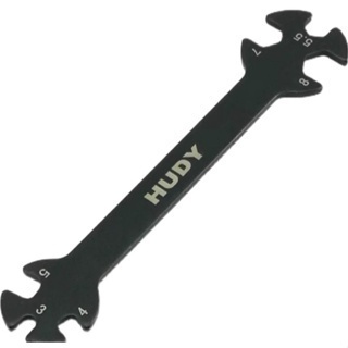 Hudy เครื่องมือคุณภาพสูงประแจเครื่องมือ 3 4 5.5 7 8MM เครื่องมือปรับรถยนต์ All-in-One181090