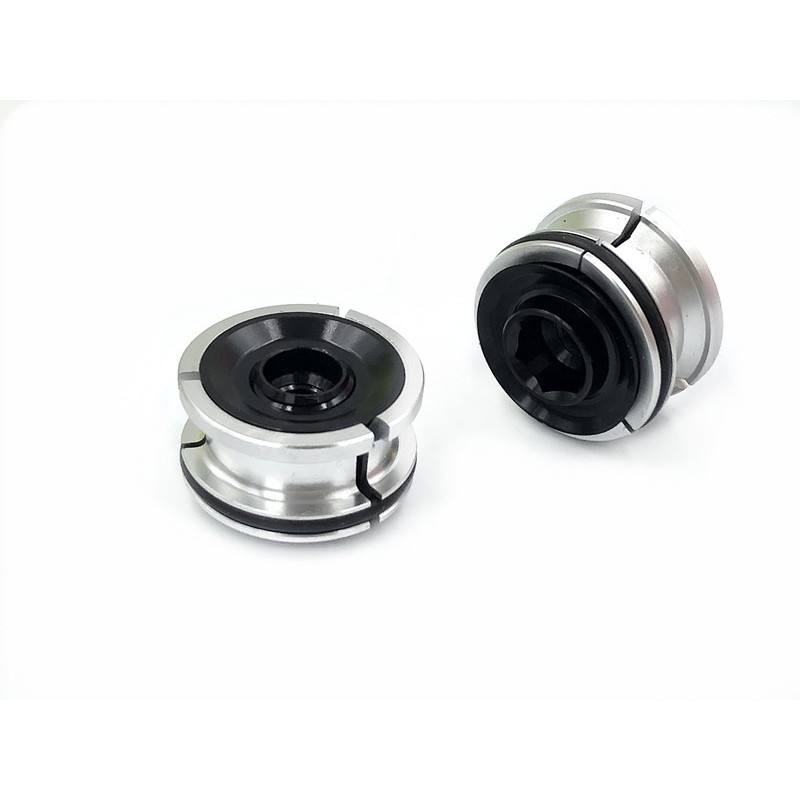 แผนที่จักรยานส้อม Steerer ชุดหูฟัง Ultralight Star Nut สกรูขยาย Expander Plug การบีบอัด 1 1/8 "หลอดชิ้นส่วนจักรยาน