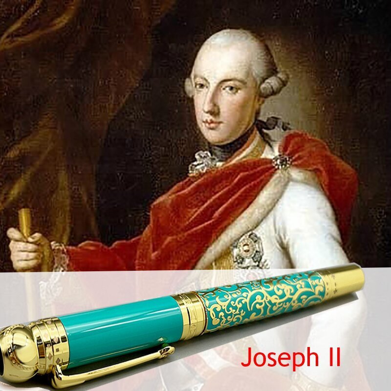 Mb Art Patron Series Joseph II Fountain Pen ปากกาลูกลื่นเขียนเครื่องเขียนอุปกรณ์สํานักงาน