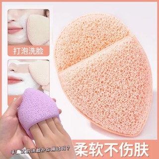 ถุงมือฟองน้ําทําความสะอาดผิวหน้าเป็นมิตรกับผิวทําความสะอาดผิ…