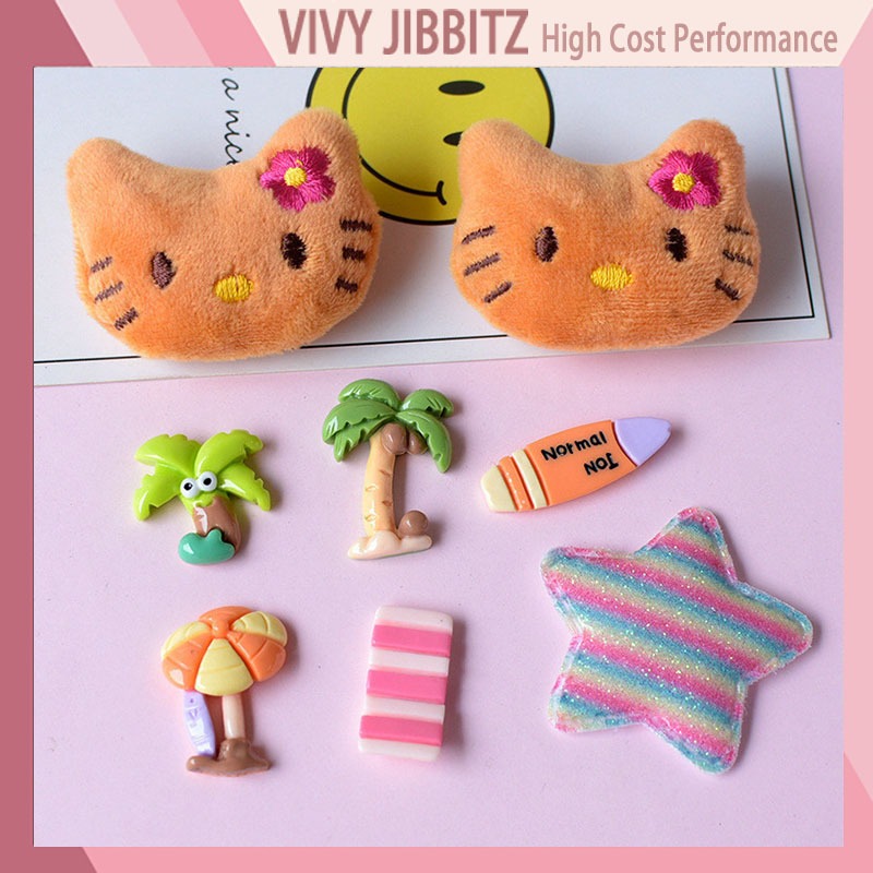 Jibbitz Crocs จิ๊บบิท ติดรองเท้า Hawaiian Style ของแทั Jibbitz Crocs เกาหลี Sz-043