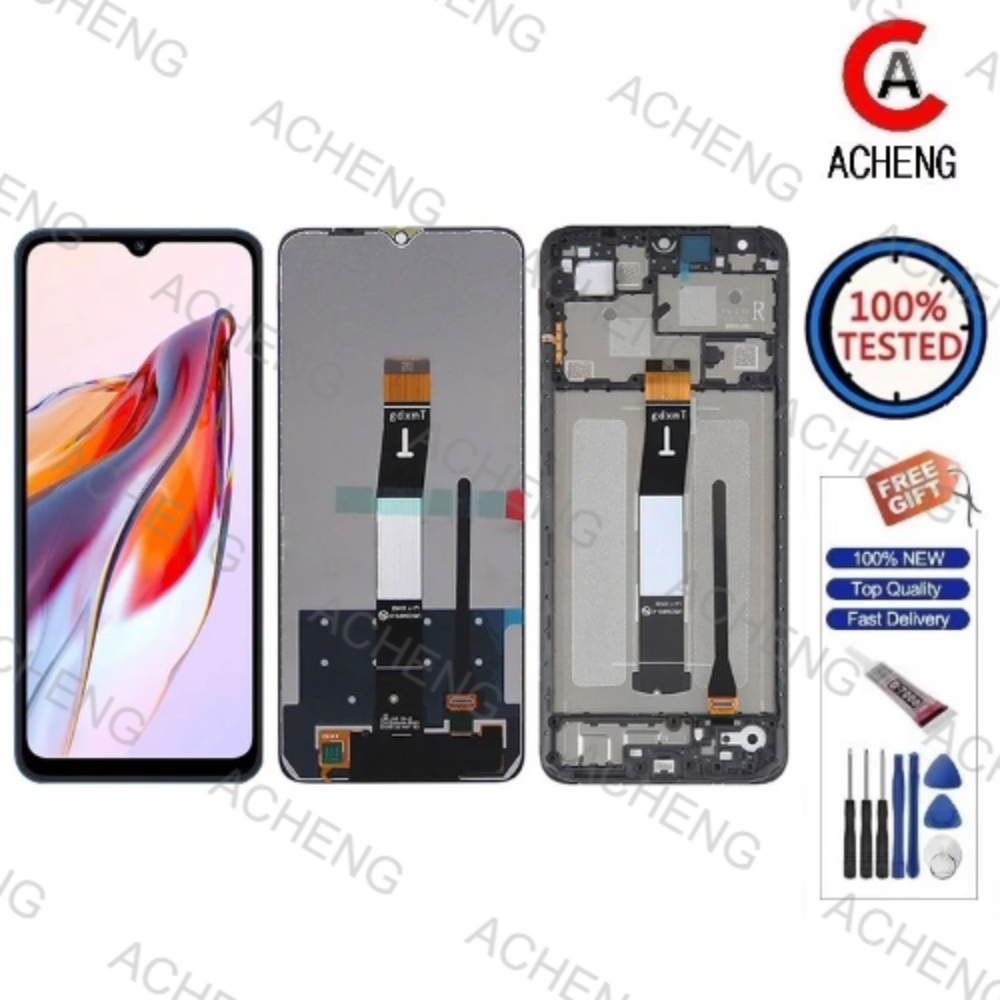 ACHENG สําหรับ Xiaomi Redmi 12C 22120RN86G 22120RN86I 22126RN91Y 2212ARNC4L LCD Touch Screen Digitiz