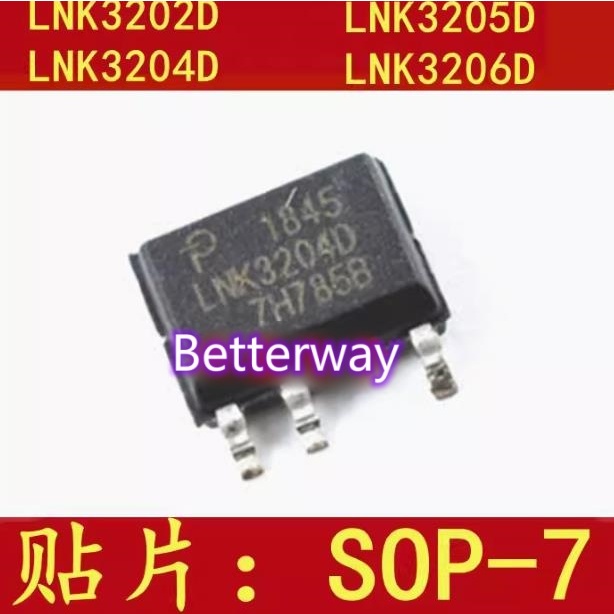 5 ชิ้นเดิม LNK3202D LNK3204D LNK3205D LNK3206D SOP-7 LNK3205D-TL ใหม่เดิม