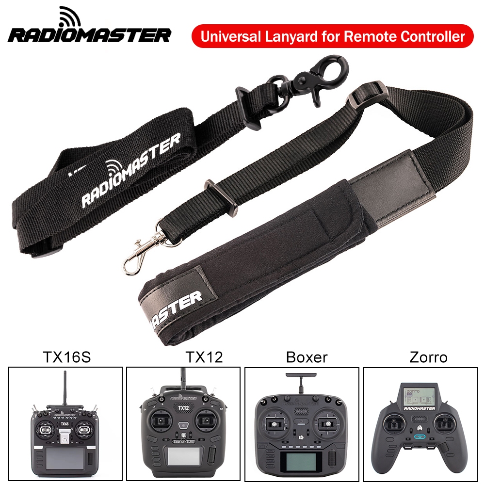 Radiomaster วิทยุเครื่องส่งสัญญาณสายคล้องคอสําหรับ TX16S TX16S SE TX18S Frsky X9D Plus X10 จัมเปอร์ 