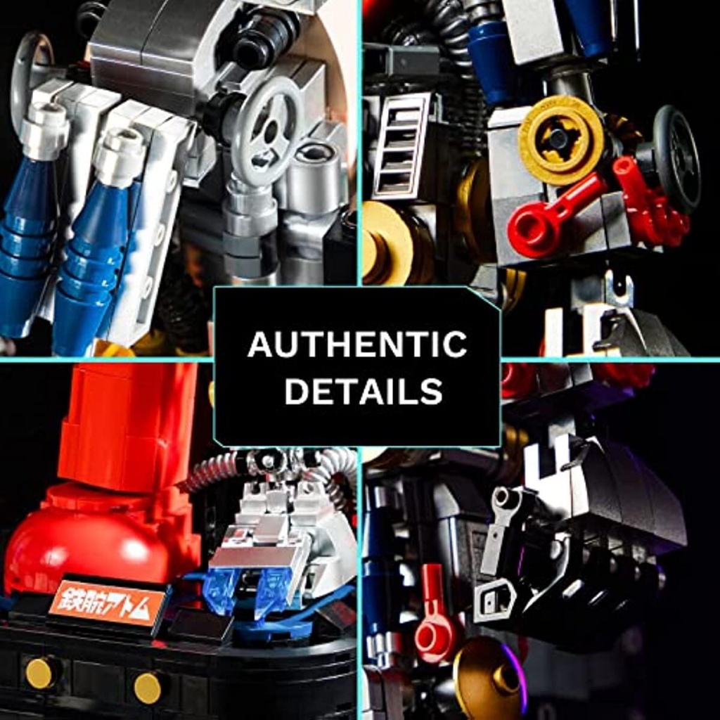 Perfect [Pantasy Astro Boy building kit] ชุดสร้างเย็นสําหรับผู้ใหญ่ โมเดลสร้างและจอแสดงผลสะสมสร้างสรรค์สําหรับบ้านหรือสํานักงาน ของขวัญวันเกิด ราคา ถูกที่สุด ดีลบีเคเค แกลเลอรีภาพที่ 3