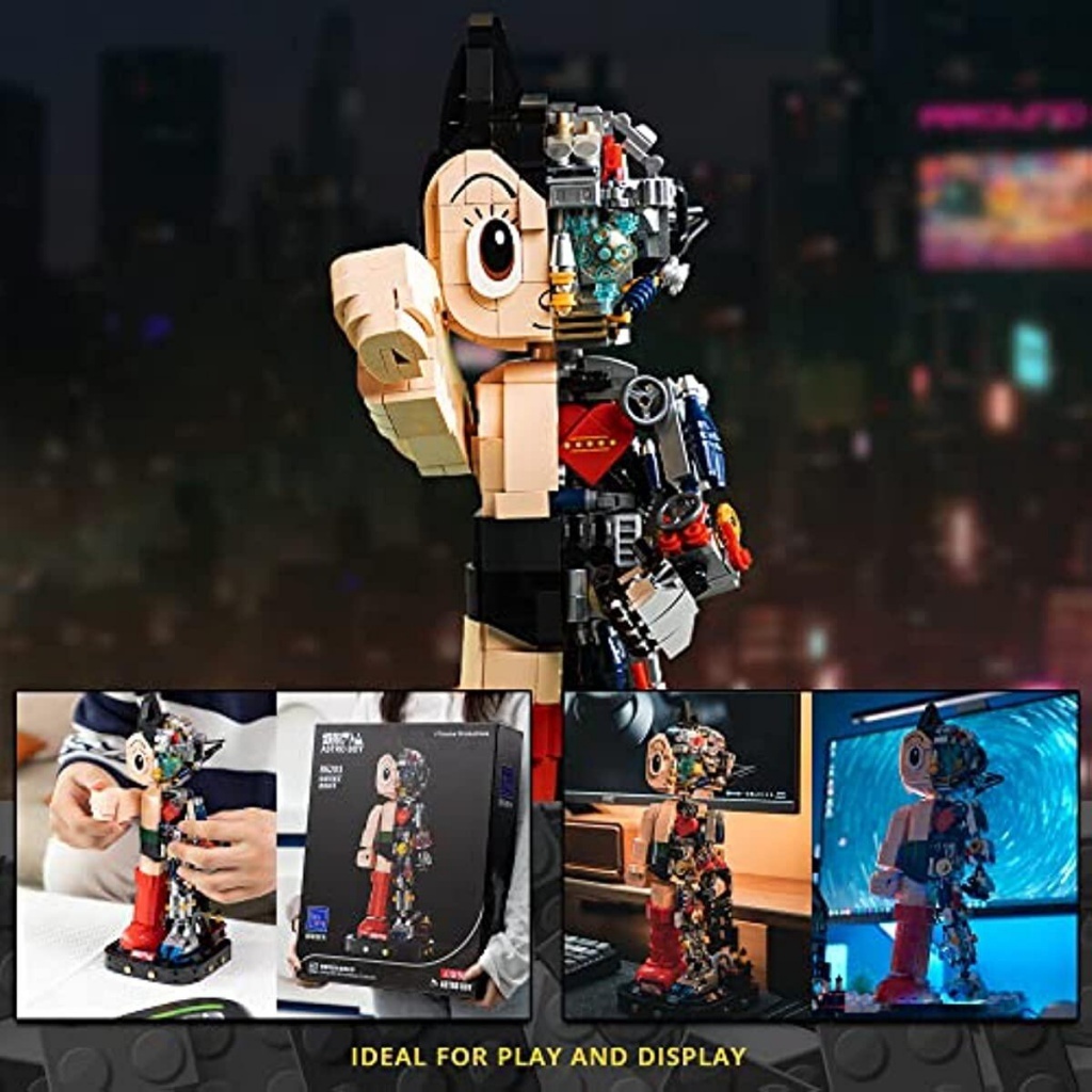 Perfect [Pantasy Astro Boy building kit] ชุดสร้างเย็นสําหรับผู้ใหญ่ โมเดลสร้างและจอแสดงผลสะสมสร้างสรรค์สําหรับบ้านหรือสํานักงาน ของขวัญวันเกิด ราคา ถูกที่สุด ดีลบีเคเค แกลเลอรีภาพที่ 4
