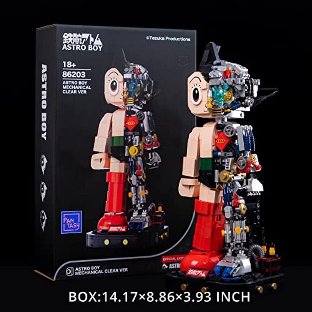 Perfect [Pantasy Astro Boy building kit] ชุดสร้างเย็นสําหรับผู้ใหญ่ โมเดลสร้างและจอแสดงผลสะสมสร้างสรรค์สําหรับบ้านหรือสํานักงาน ของขวัญวันเกิด ราคา ถูกที่สุด ดีลบีเคเค แกลเลอรีภาพที่ 7