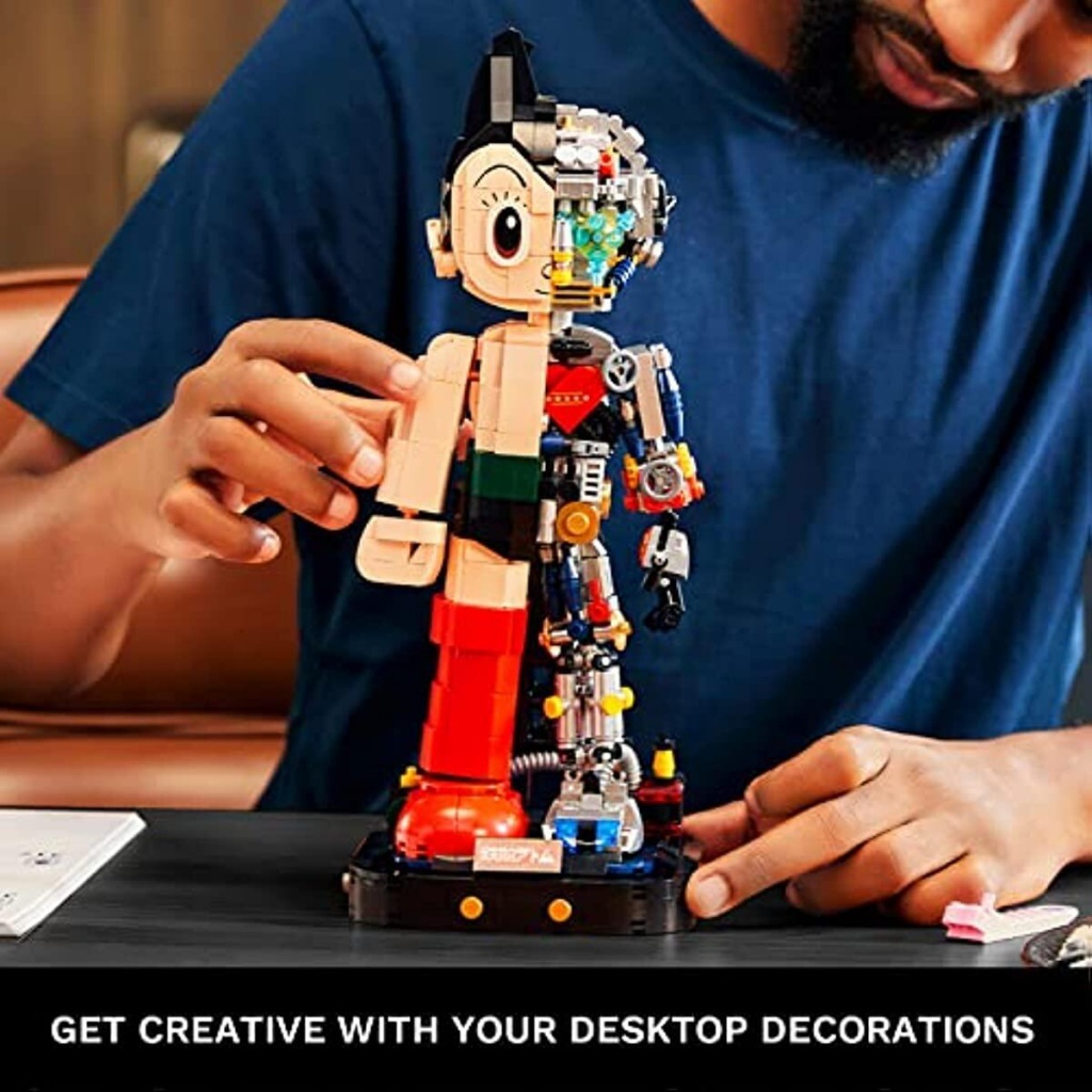 Perfect [Pantasy Astro Boy building kit] ชุดสร้างเย็นสําหรับผู้ใหญ่ โมเดลสร้างและจอแสดงผลสะสมสร้างสรรค์สําหรับบ้านหรือสํานักงาน ของขวัญวันเกิด ราคา ถูกที่สุด ดีลบีเคเค แกลเลอรีภาพที่ 5