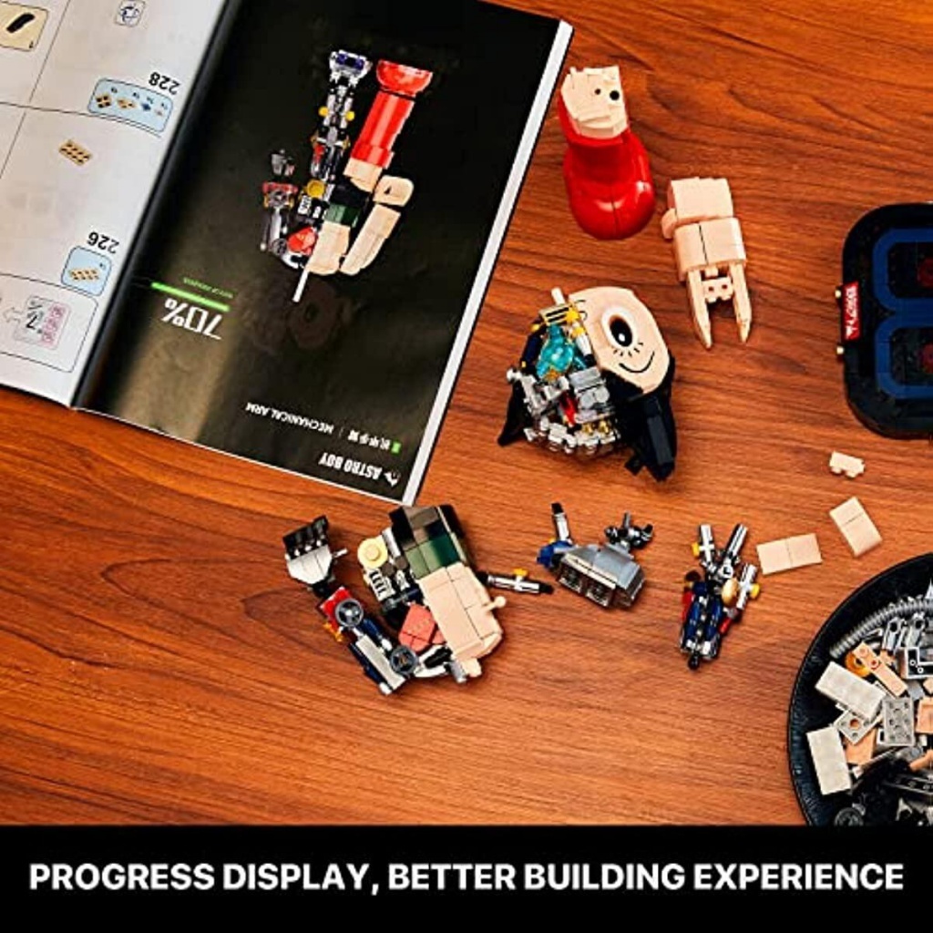 Perfect [Pantasy Astro Boy building kit] ชุดสร้างเย็นสําหรับผู้ใหญ่ โมเดลสร้างและจอแสดงผลสะสมสร้างสรรค์สําหรับบ้านหรือสํานักงาน ของขวัญวันเกิด ราคา ถูกที่สุด ดีลบีเคเค แกลเลอรีภาพที่ 8