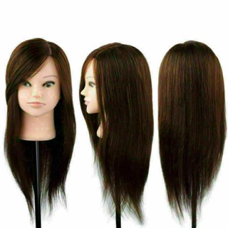 [สปริงเซเว่น ] มนุษย์ผมตัดผมฝึกตุ๊กตาจัดแต่งทรงผมเครื่องประด…