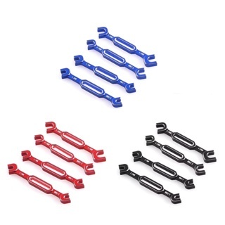 R RC รีโมทคอนโทรลรถซ่อมเครื่องมืออลูมิเนียม Drift รถ RV Ball Head Tie Rod ปรับประแจพัตเตอร์ประแจ