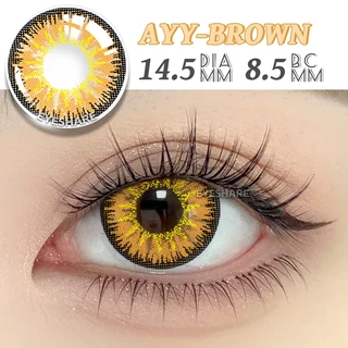 คอนแทคเลนส์ 1 คู่สีฟ้าสีม่วงสีแดงคอนแทคเลนส์คอสเพลย์ฮาโลวีนตาน่ารัก